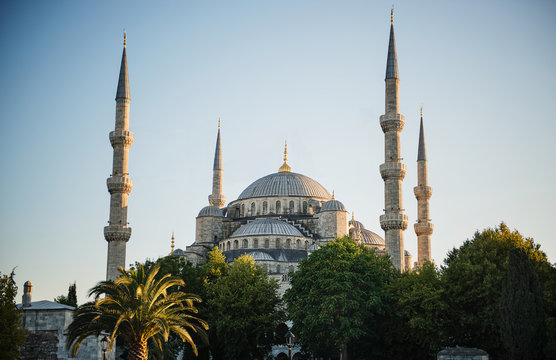 Sultan ahmed mosque, the blue mosque, Istanbul, Turkey