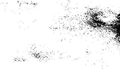 Rough black and white texture vector. Distressed overlay texture. Grunge background. Abstract textured effect. Vector Illustration. Black isolated on white background. EPS10.