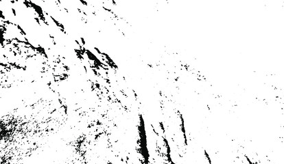 Rough black and white texture vector. Distressed overlay texture. Grunge background. Abstract textured effect. Vector Illustration. Black isolated on white background. EPS10.