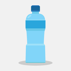 plastic bottle of water