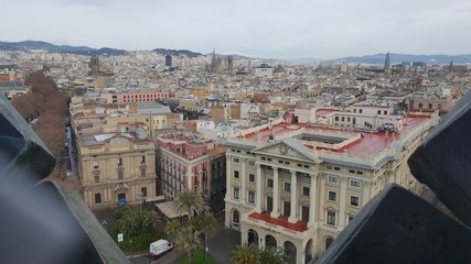 Fototapeta premium View from the Roof, Barcelona