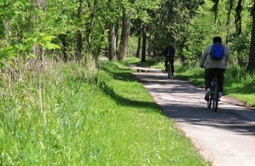 Nature trail with recreational activity 