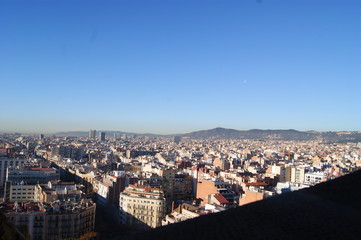 Obraz premium aerial view of the city