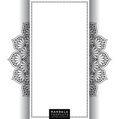 Mandala. Ethnic decorative elements