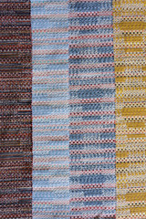 Colorful Samples Fabric Texture for Background