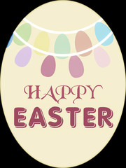 happy easter card