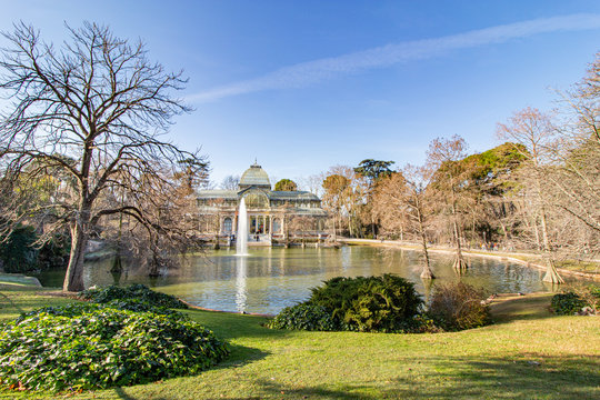 Palacio de Cristal, Parque del Retiro Madrid