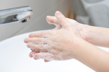 hand washing