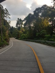 Fototapeta premium Straße Koh Phangan