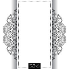 Mandala. Ethnic decorative elements