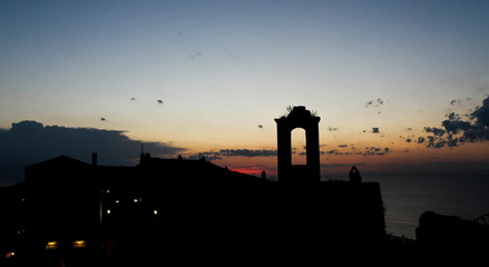 sunset in Gargano