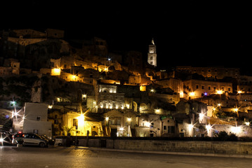 Matera by night