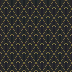 Vector geometrisch elegant naadloos patroon