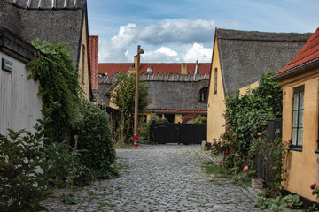 Fototapeta na wymiar Danish town Dragor in the outsquirts of Copenhagen