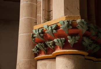 Karden (Mosel), Kirche St. Kastor, Mittelalterliches Kapitell