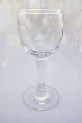 empty wine glass