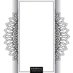 Mandala. Ethnic decorative elements