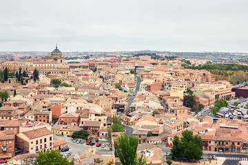Fototapeta premium Church, medieval architecture, Toledo, Spain