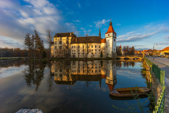 Blatna castle near Strakonice, Southern Bohemia, Czech Republic