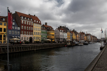 Fototapeta na wymiar Canal de Copenhague