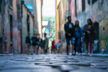 Abstract scenes for background from Hosier Lane