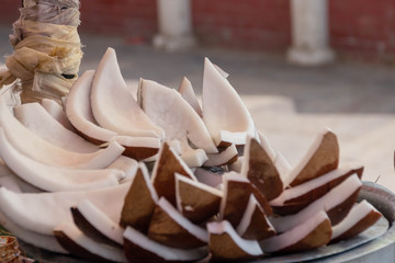 Coconut slices