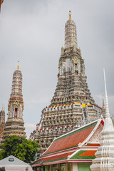 Fototapeta premium Thai Temple in Bangkok, Buddhism in Thailand