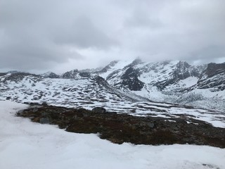 Traveling in the arctic, Norway Troms&oslash;, Snow cold and solitude