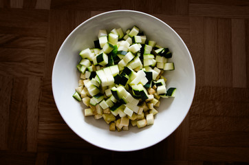 Taquitos de calabacin