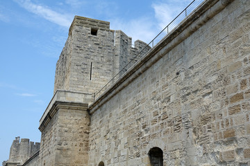 Turm an der Stadtmauer in Aigues-Mortes