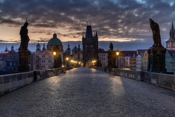 Scenic view of the Old Town in Prague, Czech Republic.