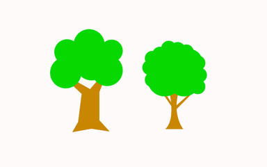 tree vector ilustration