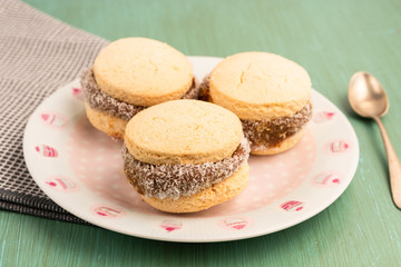 Alfajor de dulce de leche
