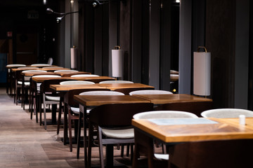 Pusta Restauracja - Zamykanie Branża Gastronomiczna-  Kryzys gospodarczy © WATCH_MEDIA_HOUSE