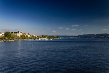 Zurich in Switzerland in early spring