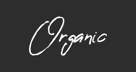 Organic text lettering. Hand drawn style type. Calligraphy letters.