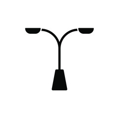 Street Lamp icon template 