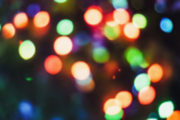 Fototapeta premium Blurred background- bokeh abstract