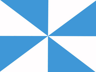 Abstract background with blue and white triangles.   