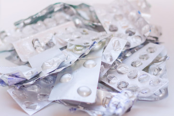 Empty Blister Packs For Medication pils