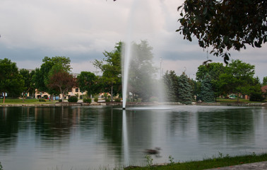 Water Fountain, Dublin, Ohio