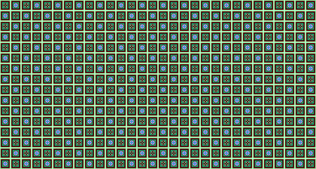 Asian ornament pattern for door, window, wall, fence