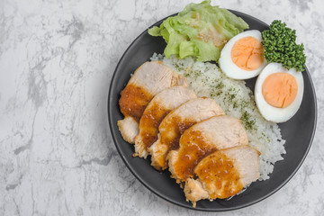 カフェランチ　チキン料理