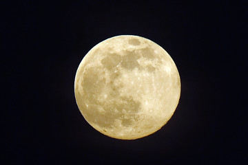 Pink Full Moon in April, the biggest and the brightest
