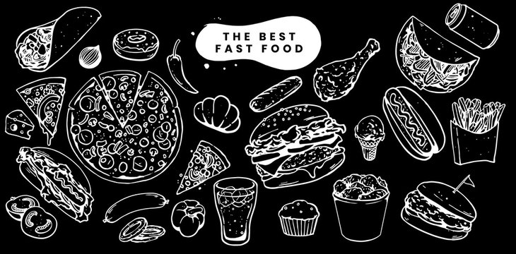 fast food compilation
