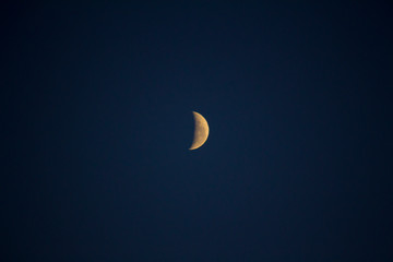 Obraz na płótnie Canvas Crescent Moon 