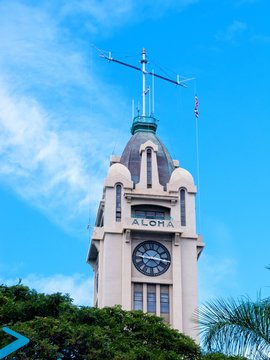Aloha Tower, Honolulu. Honolulu, Hawaii