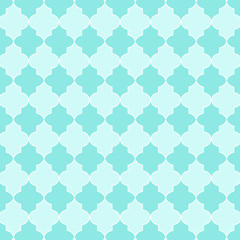 モロッカン柄の背景　緑