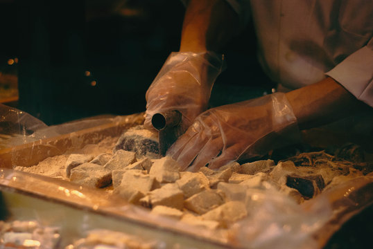 Mochi In The Making
