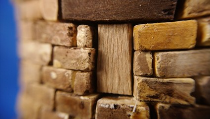 Tower window on a model